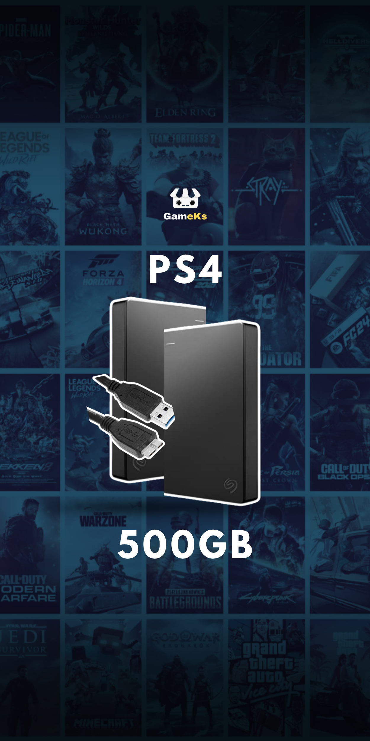 External Storage Game Drive